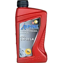 Автомобільна моторна олива Alpine RSL 5W-30 LA 1л