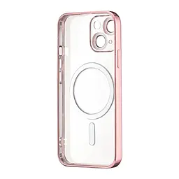 Чохол Ductil Metallic Edge with MagSafe (Protected Camera & Lens) iPhone 13 Pink - мініатюра 3