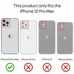 Чохол Nalia із загартованого скла для iPhone 12 Pro Max, жорсткий чохол-бампер з мармуровим дизайном - мініатюра 5