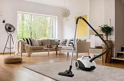 Пилосос мішковий Gorenje 800 Вт 3 л HEPA індикатор білий - мініатюра 3