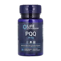 Вітамінно-мінеральний комплекс Life Extension Пірролохінолінхінон PQQ, 20 мг, PQQ, 30 вегетаріанських капс (LEX-16473)