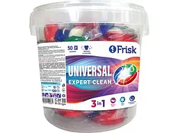 Капсули для прання FRISK 50штшт універсальні EXPERT CLEAN