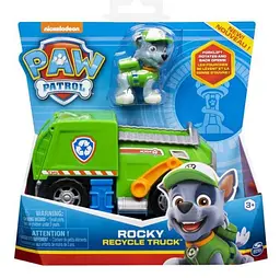 Ігровий набір Spin Master Paw Patrol Щенячий патруль Базовий автомобіль з водієм Роккі (SM16775/9948) - мініатюра 5