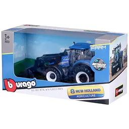 Дитяча іграшка ТехноК 9666TXK трактор New Holland T7.315 з фронтальним навантажувачем - мініатюра 4