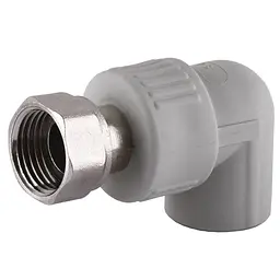 Кутник з накидною гайкою Vsplast PPR ф20x1/2″ xx 2019