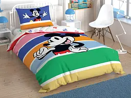 Комплект постільної білизни Disney Mickey Mouse Rainbow 1,5-спальний Tac pbe0041275