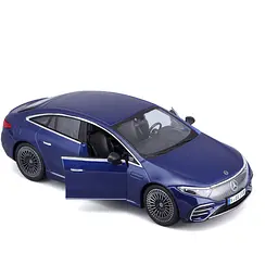 Ігрова автомодель Maisto 2022 Mercedes-Benz EQS Blue 1:24 (32902 met. blue) - мініатюра 3