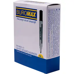 Маркер Buromax для магнітних сухостираючих дошок чорний (BM.8800-01) - мініатюра 3