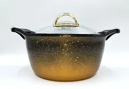 Каструля O.M.S. Collection 3120-26 см 5.6 л Black/Gold