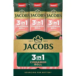 Напій кавовий розчинний Jacobs Cinnamon roll 3в1 зі смаком кориці 11.2 г - мініатюра 4