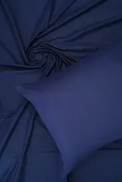 Комплект постільної білизни Good-Dream Бязь Premium Dark Blu дитячий темно-синій (GDCDBBS110140) - мініатюра 3