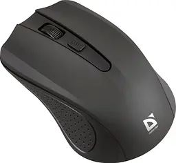 Мишка Defender Accura MM-935 бездротова, 4 кн. до 1600 dpi, чорна - мініатюра 3