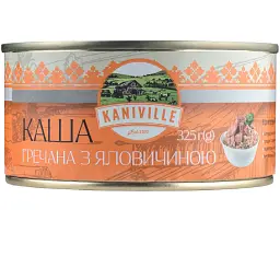 Каша гречана Kaniville з яловичиною 325 г