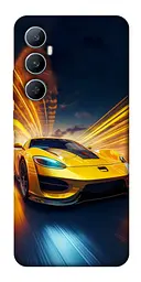 Чохол Demsky Yellow Porsche для Realme C65 4G