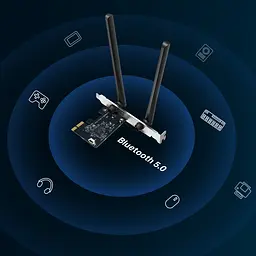 Адаптер WiFi MA30E AC1200, PCI-Express x1, BT5.0 Mercusys teh0017360 - мініатюра 4