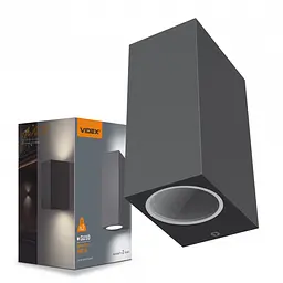 LED Світильник архітектурний AR012G IP54 VIDEX GU10x2