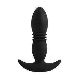 Анальна пробка з вібрацією Beast In Black Pinpoint Probe, 13х3.7 см - мініатюра 4