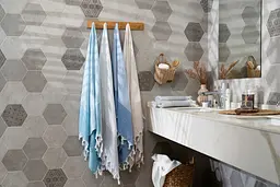 Рушник Ardesto SPA 90х170см, 100% бавовна, синій (ART2690BL) - мініатюра 8