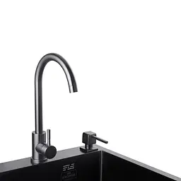 Дозатор для миючого засобу Kroner KRP Spender - SCH054 CV030015, Графит - мініатюра 5