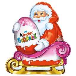 Шоколадний Дід Мороз Kinder Surprise Hollow Santa reviews in Chocolate Pink 75 г
