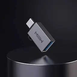Адаптер Xiaomi Miwu Adapter Type-C для USB Space Gray 3205855 - мініатюра 2