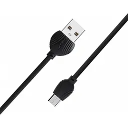 Кабель Awei CL-61 Micro cable 1m Black - мініатюра 3