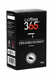 Мелена кава Coffee 365 Cream & Coconut 250 г
