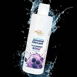 Лубрикант MyLove Aroma Series IntimMassage 2in1 Blackberry, 300 мл - мініатюра 3