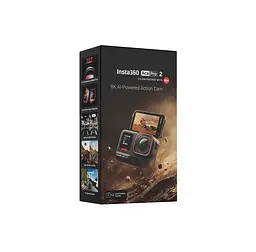 Екшн-камера Insta360 Ace Pro 2 Dual Battery Bundle (Black) (6977644760888) - мініатюра 2