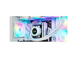 Водяне охолодження ID-COOLING Space LCD SL360 XE White - мініатюра 9