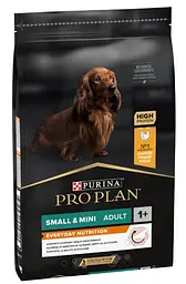 Сухий корм PRO PLAN Small&Mini Adult 1+ Everyday Nutrion для дорослих собак дрібних порід, з куркою 7 кг (7613035123458)