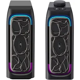 Колонки ігрові Havit HV-SK215 USB+BT Stereo black (HV-SK215) - мініатюра 2