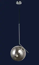 Светильник підвісний Levistella 9163816-1 CR+BK, E27, 250 мм, метал, чорний плафон, для вітальні - мініатюра 3
