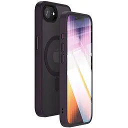 Чохол Ummi Colorful with MagSafe для Apple iPhone 16e / 17e (6.1) Темно-фіолетовий / Dark Purple