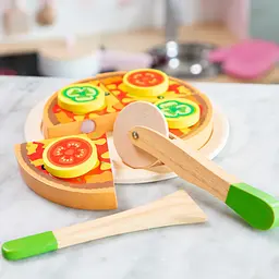 Ігровий набір New Classic Toys Піца овочева (10587) - мініатюра 3