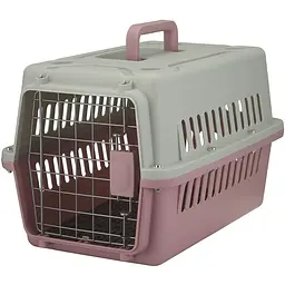 Переноска для котів та собак AnimAll PS - 01 рожева 