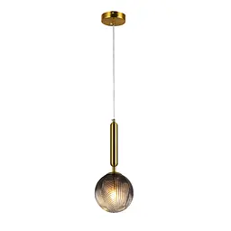 Світильник підвісний Levistella 800P3002-1 GBK, 1xE14, 5W, чорний, плафон 150 мм, для вітальні - мініатюра 2
