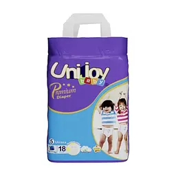 Підгузки Unijoy baby Premium XL (12-17 кг )18 шт (6973920541042)