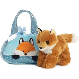 М'яка іграшка Aurora Fancy Pals Peek-A-Boo Fox Лисичка у сумці