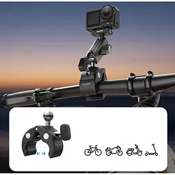 Кріплення на кермо або на трубу Telesin S3-HBM-14-TDJ для екшн-камери DJI Action 6/5/Osmo 360 - мініатюра 6