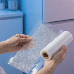 Рулон для вакууматора рифлений 20x300 см 1 рулон харчовий - мініатюра 6