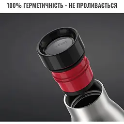 Термопляшка Tefal Bludrop 700 мл чорна (N3111110) - мініатюра 5