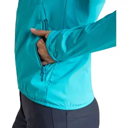 Куртка Montura Rise Hooded Jacket Woman M Turquoise/Graphite/ Blue - мініатюра 3