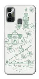 TPU чохол Demsky Heart of Kyiv для TECNO Spark 7