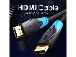 Кабель Vention HDMI-HDMI 2m v2.0 (AACBH) - мініатюра 2