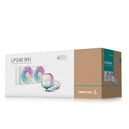 СВО Deepcool LP240 ARGB White (R-LP240-WHMSMC-G-1) - мініатюра 2