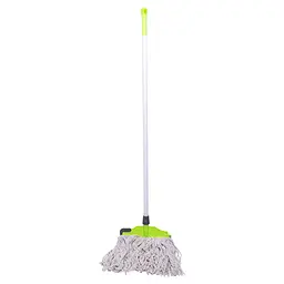 Швабра для підлоги з бавовняним мопом 122 см Household Cleaning Products HP-35015-31 - мініатюра 3