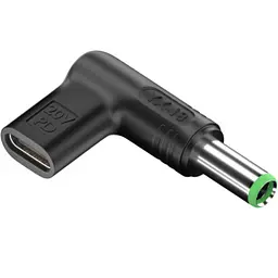 Перехідник живлення для ноутбуків PD Type-C DC 20V 6.3 x 3.0мм