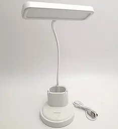 LED-лампа настільна акумуляторна гнучка сенсорна світлодіодна з підставкою для телефону тепле, нейтральне та холодне світло WinBoss 1309