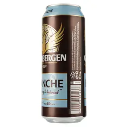 Пиво Grimbergen Blanche, світле, 6%, з/б, 0,5 л (876014) - мініатюра 2